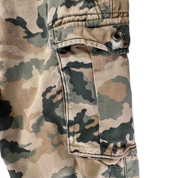 Levis Mens Camo Cargo Pants Relaxed Fit Cotton Blend Durable Casual Wear 32x30 - Picture 7 of 15
